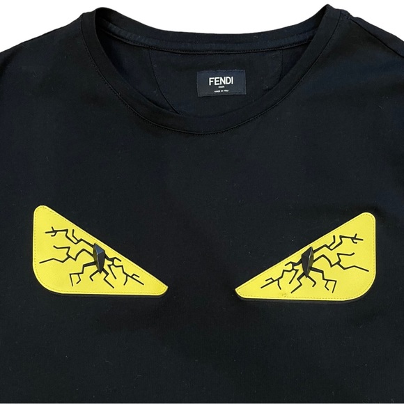 Black Fendi Bad Bugs T-shirt (L) - Picture 5 of 8